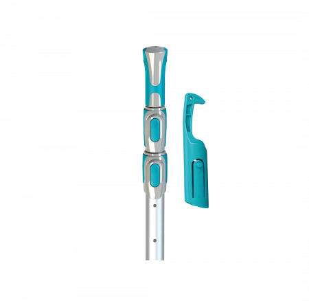 Totul pentru piscina ta - Bara telescopica 3 sectiuni si carlig