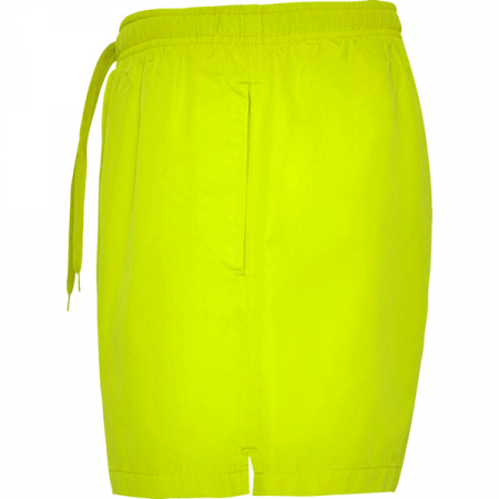 Short plaja sau piscina Aqua, galben neon, marimea M [2]