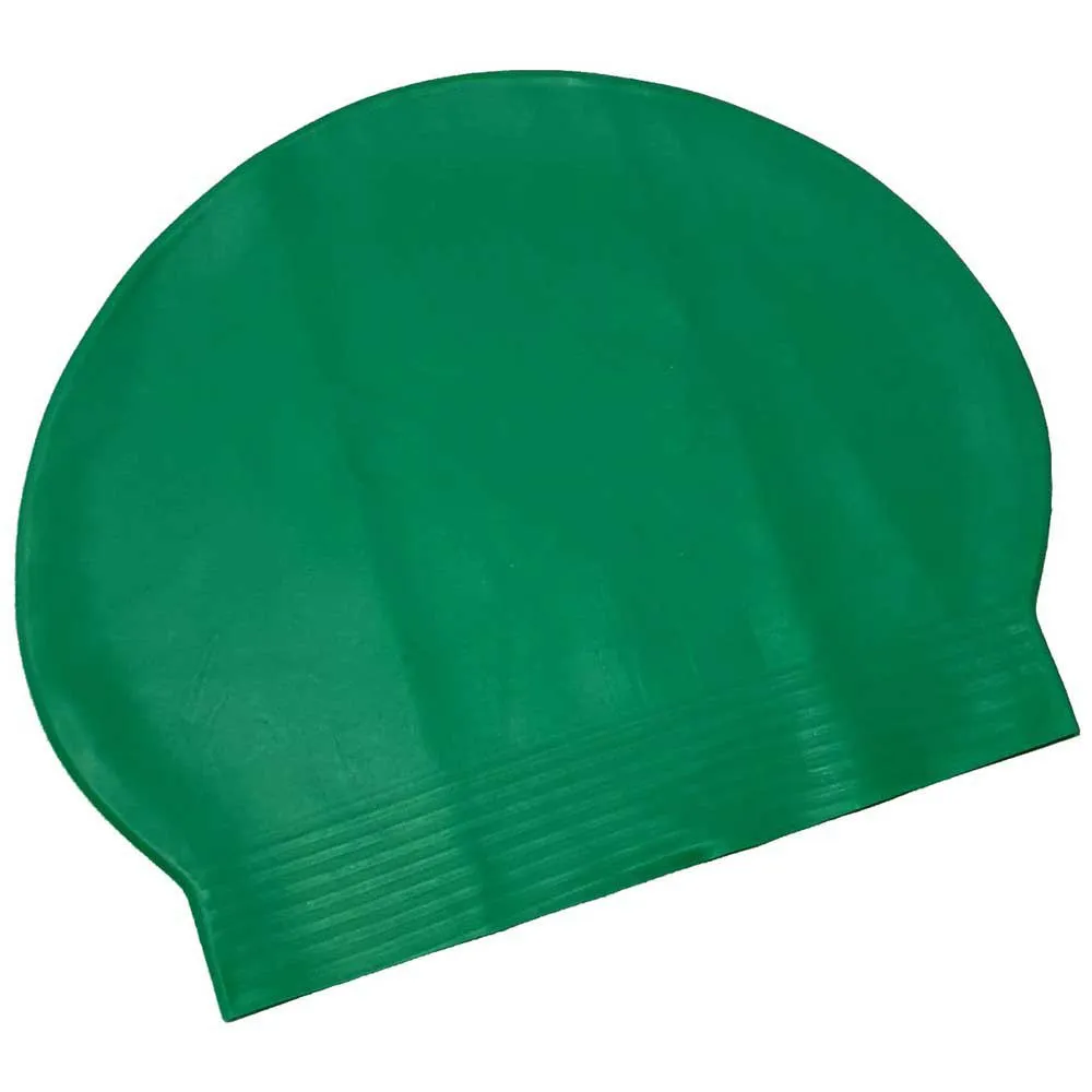 Casti de inot - Casca pentru inot din latex, marime universala, Verde