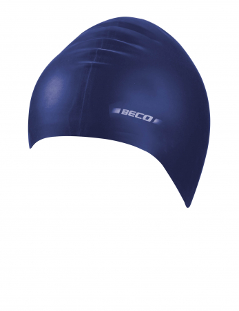 Casti de inot - casca pentru inot din silicon ,solid, albastru inchis