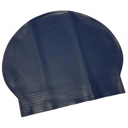 Casti de inot - Casca pentru inot latex, Albastru inchis