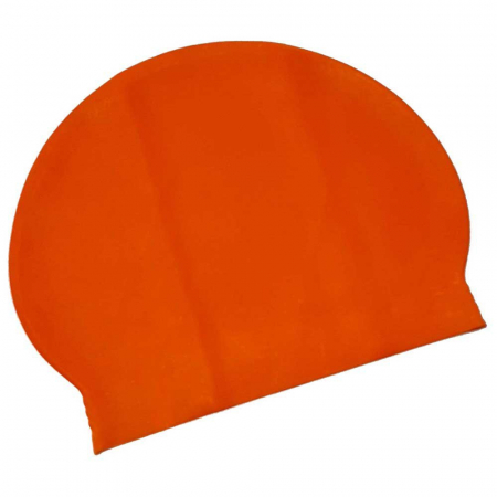 Casti de inot - Casca pentru inot latex,marime universala, Portocaliu