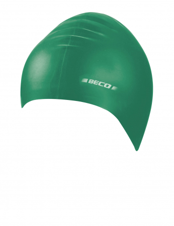 Casti de inot - Casca pentru inot latex, solid, verde inchis
