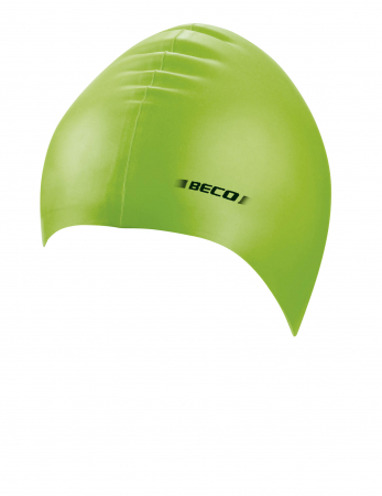Casti de inot - Casca pentru inot latex, solid, verde deschis