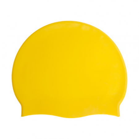 Casti de inot - Casca pentru inot silicon,Galben inchis, Adult