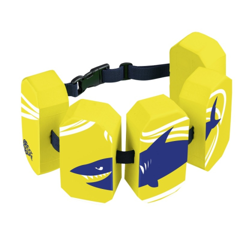 Echipamente pentru dezvoltarea tehnicii de inot - Centura de inot din spuma, 5 blocuri, Galben