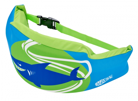 Echipamente pentru dezvoltarea tehnicii de inot - Centura de inot ergonomica, Neoprene, Verde
