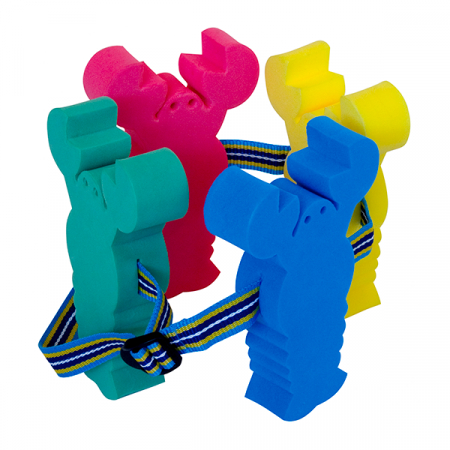 Echipamente pentru dezvoltarea tehnicii de inot - Centura de inot, Crabi, Multicolor