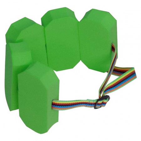 Centura pentru inot 6 elementi din spuma plastazote,Verde [1]