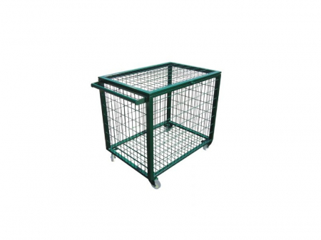 Dotari bazine/piscine - Container din Otel Inoxidabil,rotile, depozitare accesorii piscina 88 x 110 x 64 cm