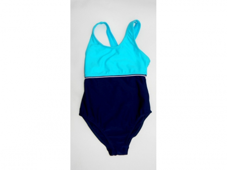 Costume pentru inot - Costum de inot, Fete, Sport Zone, 2-3 ani, Bluemarin