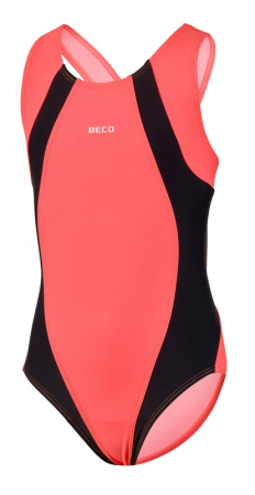Costum inot fete Maxpower Basic, rosu/negru , 176 cm [1]