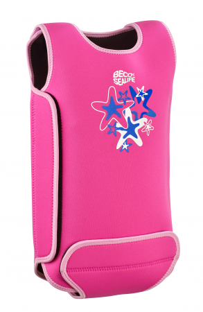 Costume pentru inot - Costum de inot neopren, Bebe, S, Beco-Sealife®, Roz