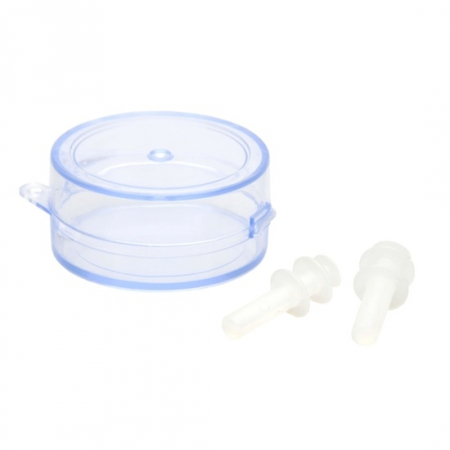 Accesorii de inot - Dopuri de urechi din silicon, Spirala