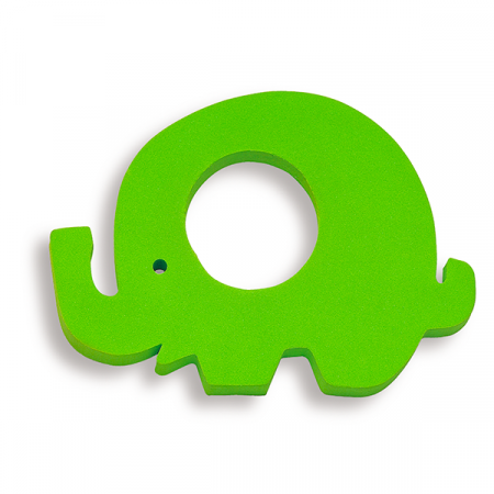 Jocuri de apa - Figurina pentru inot, Elefant, Verde
