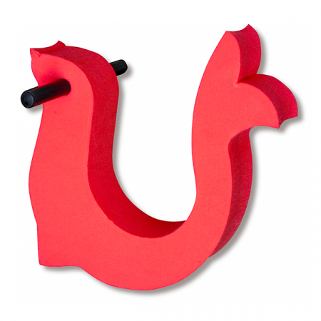 Inot - Figurina pentru inot, Foca, Rosu