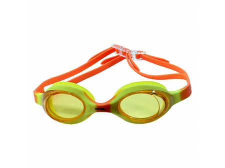 Ochelari de inot - Ochelari de inot, Copii, model Alexis, Galben/Portocaliu