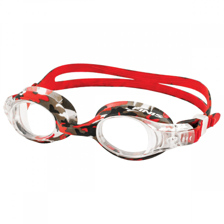 Inot - Ochelari pentru inot Adventure, Red camo, Copii