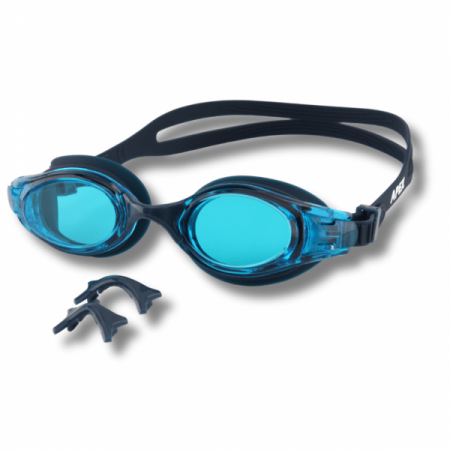 Ochelari de inot - Ochelari de inot, Adult, model Apex, lentila Albastra, Negru