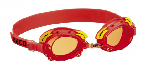 Ochelari de inot - Ochelari de inot, Copii, varsta 4 ani +, model Palma, Rosu