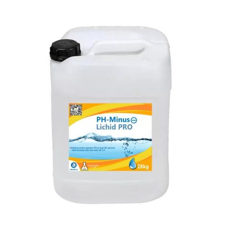 Reglare PH - PH-Minus Lichid Pro 28 kg, Substanta pentru scaderea ph-ului, DOAR PENTRU PERSOANE JURIDICE