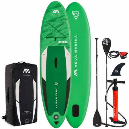 Timp liber - Set Paddle Board, Aqua Marina Breeze iSUP, 300 cm