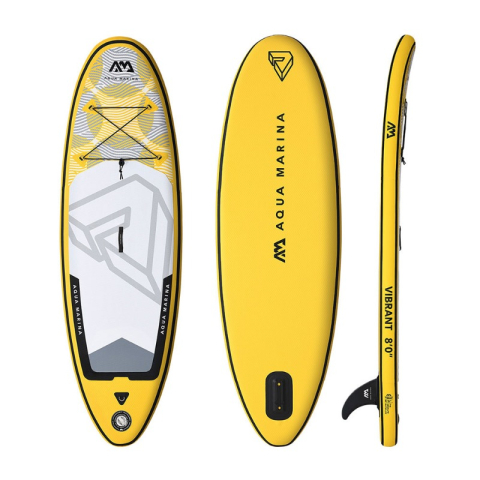 Paddle board-uri - Placa Sup Aqua Marina Vibrant Galben, Kids