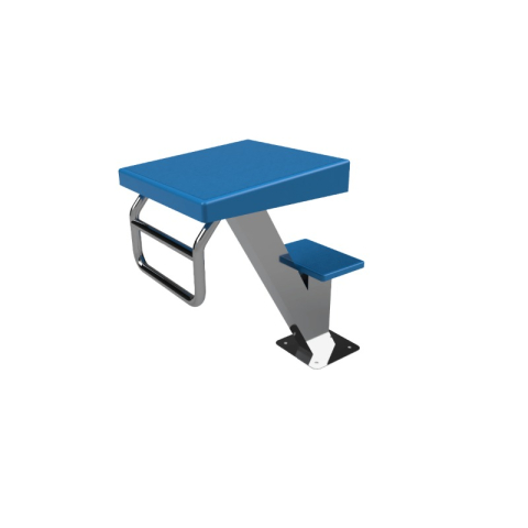 Dotari bazine/piscine - Platforma Blockstart cu treapta, coloana inclinata cu inaltime de 700 mm