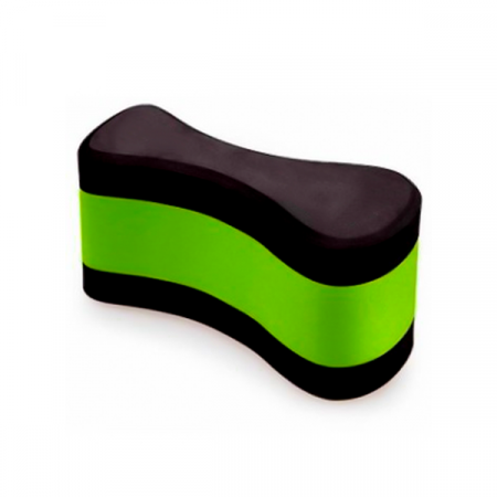 Echipamente pentru dezvoltarea tehnicii de inot - Plutitor pentru inot, Monobloc Multistrat, Negru/Verde/Negru