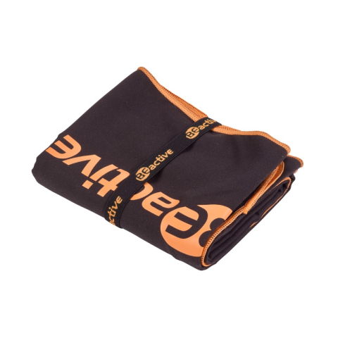 Prosoape - Prosop din microfibra, S, BEactive, Negru/Coral
