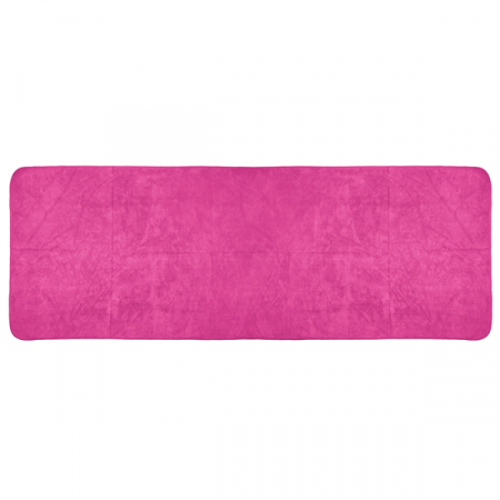 Prosop microfibra cu saculet tip plasa inclus,Kelsey,100 x 50 cm, fucsia [1]