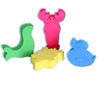 Jocuri de apa - Figurine  animale acvatice plutitoare  din spuma,