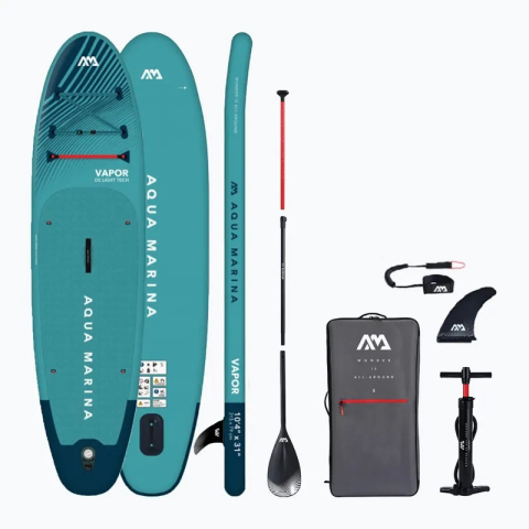 Paddle board-uri - Set Paddle board Aqua Marina Vapor 2023 iSUP cu accesorii 315cm