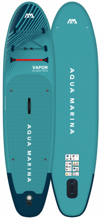 Set Paddle board Aqua Marina Vapor 2023 iSUP cu accesorii 315cm [1]