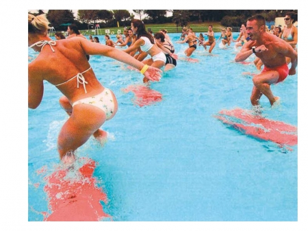 Step Acvatic, Aquagym, Burbujita [2]