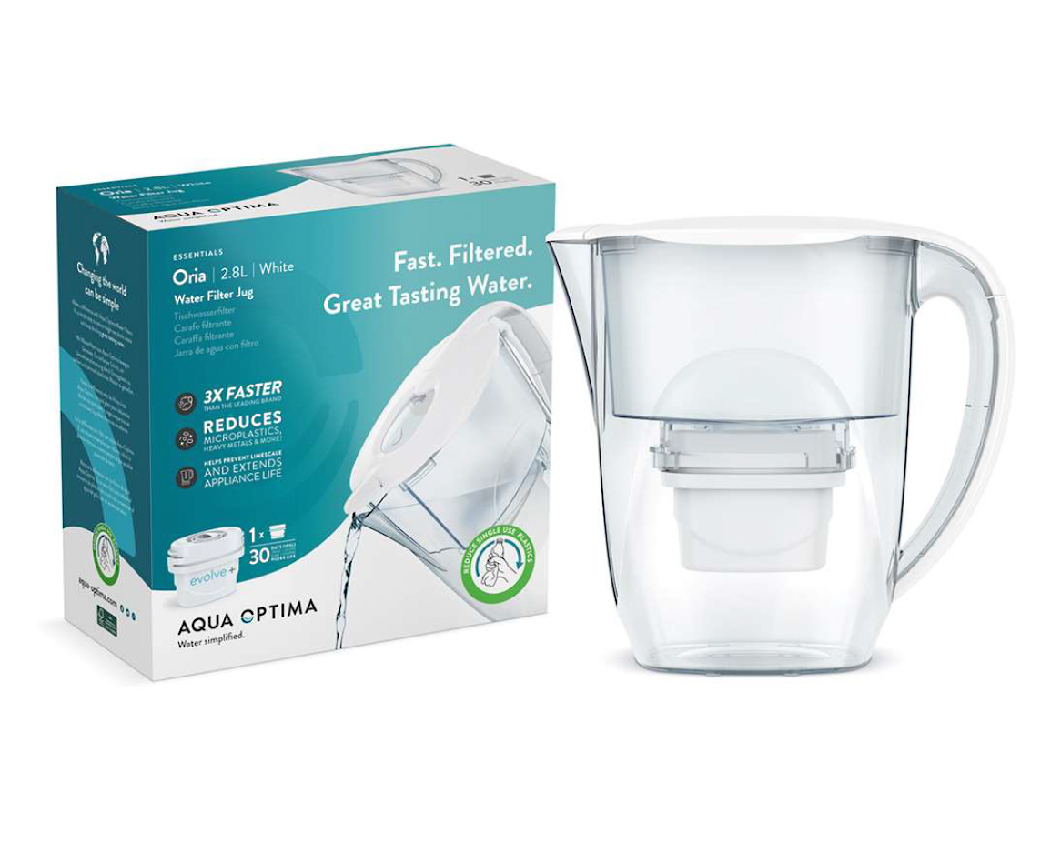 Cana filtranta de apa Aqua Optima Oria, alb, 2,8 litri [2]