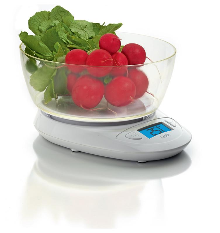 Cantar electronic de bucatarie Laica KS1019, 5 kg, cu bol [1]