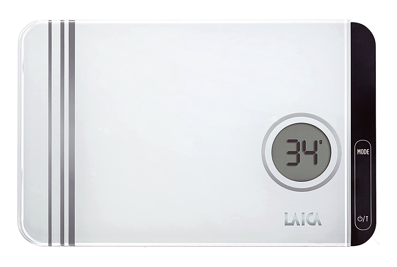 Cantar electronic de bucatarie Laica KS1301, 5 kg, alb [1]