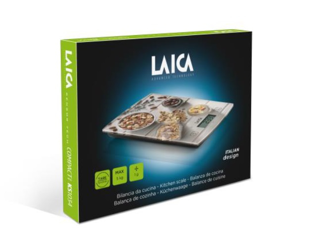 Pachet promo Cantar de persoane Laica PS1077 + Cantar de bucatarie Laica KS1034 [4]