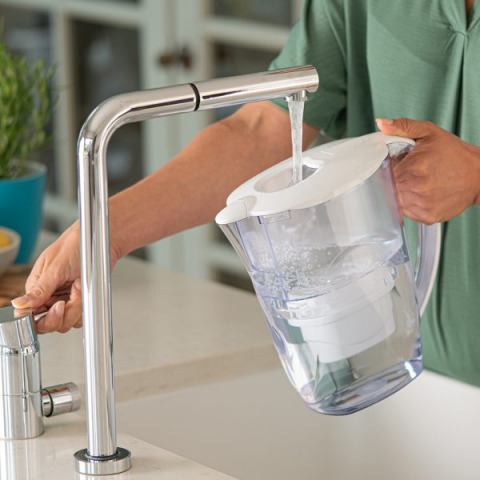 Cana filtranta de apa Aqua Optima Oria, alb, 2,8 litri [2]