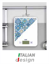 Cantar electronic de bucatarie Laica KS5013, 10 kg, albastru, design mediteraneean [1]