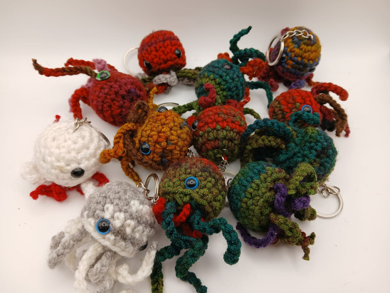 Caracatiță croșetată, umplută cu lavandă [1]