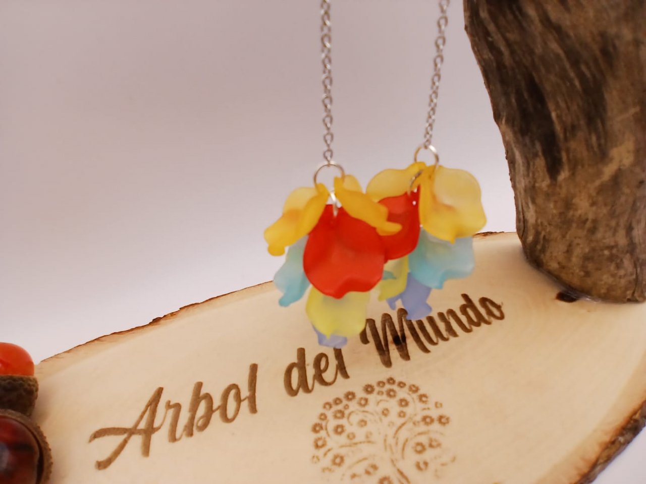 Cercei petale acrilice [4]