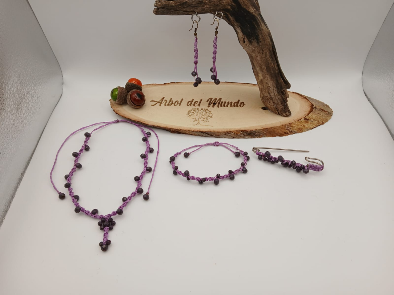 Set bijuterii Lavender feel (4 piese) [5]