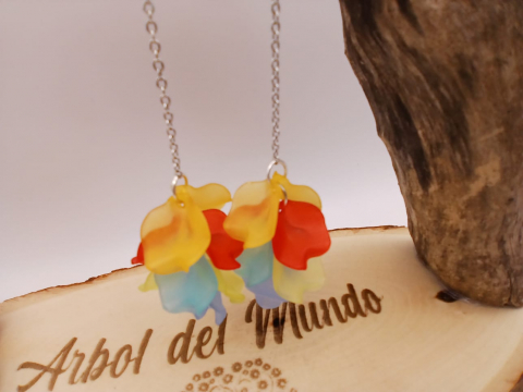 Cercei petale acrilice [2]