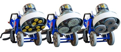 Tripludisc pentru slefuit si lustruit HYPER GRINDER TITAN 500 [2]