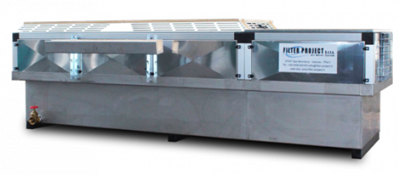 Bancuri si cabine aspirante - Bancuri aspirante cu apa FILTER PROJECT BA