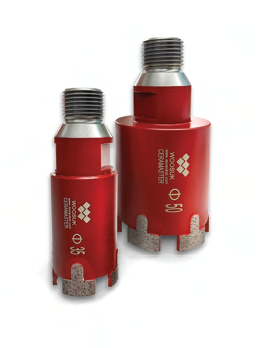 Pentru gaurit - Carote pentru ceramica la umed WOOSUK CERAMASTER