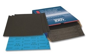 Pentru slefuit si lustruit cu carbura de siliciu - Coli abrazive de slefuit la uscat sau cu apa SAITAC-S