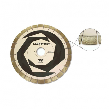 Discuri diamantate pentru masini fixe - Disc diamantat pentru granit si quartz WOOSUK DURAPIDO